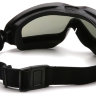 Профессиональные тактические баллистические очки-маска Pyramex - V2G-Plus GB6420SDT (Anti-Fog, Diopter ready) - противоосколочные защитные очки с антифогом и диоптрической вставкой