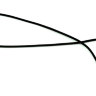 Шнурок для стрелковых очков из силикона толстый CORD 61 (длина 61 см)