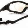 Профессиональные тактические очки Pyramex - V3G GB8280STRX (Anti-Fog, Diopter ready) - противоосколочные защитные очки с антифогом и диоптрической вставкой