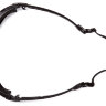 Профессиональные баллистические тактические очки Pyramex - I-Force SB7080SDT - противоосколочные защитные очки с антифогом