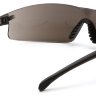 Профессиональные баллистические стрелковые очки начального уровня  с темно-серыми зеркальными линзами Pyramex - Provoq S7270S - противоосколочные защитные очки