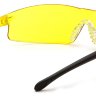 Профессиональные баллистические стрелковые очки начального уровня Pyramex - Provoq S7230S - противоосколочные защитные очки