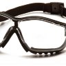 Профессиональные тактические очки Pyramex - V2G GB1810ST (Anti-Fog, Diopter ready) - противоосколочные защитные очки с антифогом и диоптрической вставкой