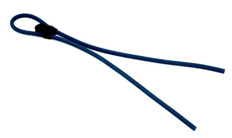 Шнурок для стрелковых очков из силикона премиум-класса синий CORD 56 (длина 56 см)