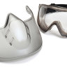 Профессиональная тактическая баллистическая маска Pyramex Capstone Shield GG504TSHIELD - противоосколочные очки