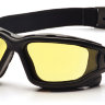 Профессиональные баллистические тактические очки Pyramex Venture Gear I-Force Slim (Wolfhound) VGSB7030SDNT (Узкие) - противоосколочные защитные очки с антифогом
